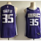 Men's Sacramento Kings 35# Marvin Bagley III Purple Basketball jersey