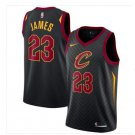Men's Cleveland Cavaliers 23# LeBron James Basketball Swingmen Jersey Black