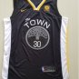 MENS Golden State Warriors 30# Stephen Curry Black Jersey