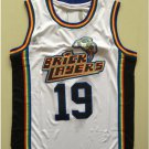 MENS Aaliyah #19 MTV Basketball Jersey Brick Layers Stitched TV Throwback White
