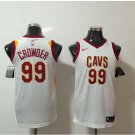 Mens, 2018 Cleveland Cavaliers 99 Jae Crowder Basketball Stitched Jersey White