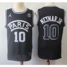 Men's Paris #10 Neymarjr Third 2018-19 Noir Basketball Jersey Black