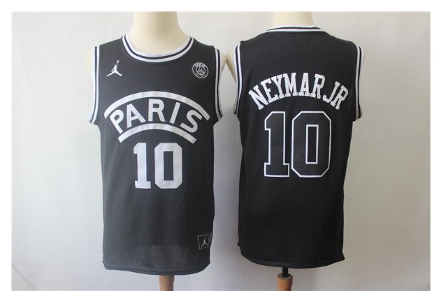 MAILLOT PSG NEYMARJR THIRD MATCH 18/19 NOIR JERSEY BLACK
