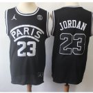 Men's Paris #23 Jordan Third 2018-19 Noir Basketball Jersey Black