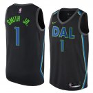Men's Dallas Mavericks #1 Dennis Smith Jr Jersey Black New