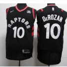 Mens 2018 Raptors #10 Demar Derozan Black Basketball Jersey