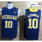 Michigan Wolverines Tim Hardaway Jr. #10 Basketball Blue NCAA Jersey