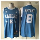 Mens Los Angeles Lakers #8 Kobe Bryant Blue Basketball Jerseys
