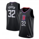 Mens LA Clippers 32 Blake Griffin Basketball Stitched Jersey Black
