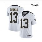 Youth Kid Saints #13 Michael Thomas jersey white