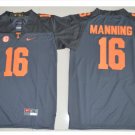 Youth Tennessee Volunteers 16 Peyton Manning College Jersey gray