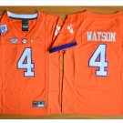 Youth Clemson Tigers 4 Deshaun Watson College Football Jersey orange
