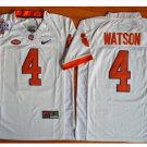 Youth Clemson Tigers 4 Deshaun Watson College Football Jersey white