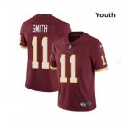 Youth kid Redsikns Alex Smith color rush jersey burgundy red