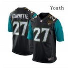 Youth Jaguars #27 Leonard Fournette jersey black