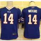Youth bills #14 Sammy Watkins game jersey blue