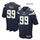 Youth kid Charges #99 Joey Bosa game jersey navy blue