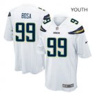 Youth kid Charges #99 Joey Bosa game jersey white