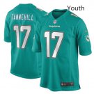 Youth kid Miami Dolphins #17 Ryan Tannehill game jersey