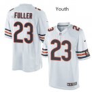 Youth kid chicago Bears #23 kyle fuller football jersey white