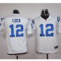 Youth Indianapolis Colts #12 Andrew Luck Football jersey white