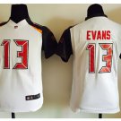 Youth kids Buccaneers #13 Mike Evans Stitched jersey white