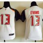 Youth kids Buccaneers #13 Mike Evans Stitched jersey white