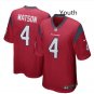 Youth kids Texans #4 Deshaun Watson Football jersey red