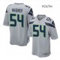 Youth Seattle Seahawks #54 Bobby Wagner stitched jersey gray