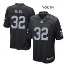 Youth Raiders #32 Marcus ALLEN Stitched Football jersey BLACK