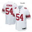 Youth boys New York Giants #54 Olivier Vernon Jersey white