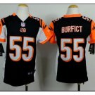 Youth kid Bengals #55 Vontaze Burfict football jersey black