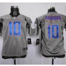 Youth New York Giants #10 Eli Manning Jersey grey
