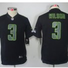 Youth Seahawks #3 Russell Wilson Football jersey