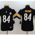Youth kids Steelers #84 Antonio Brown black Stitched jersey