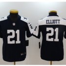 Youth Cowboys #21 Ezekiel Elliott Stitched Football jersey