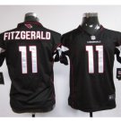 Youth kids Cardinals #11 Larry Fitzgerald Football jersey black