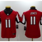 Youth kids Falcons #11 Julio Jones stitched football jersey red