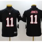 Youth kids Falcons #11 Julio Jones stitched football jersey black
