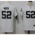 Youth Oakland Raiders #52 Khalil Mack stitched jersey white