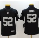 Youth Oakland Raiders #52 Khalil Mack stitched jersey black