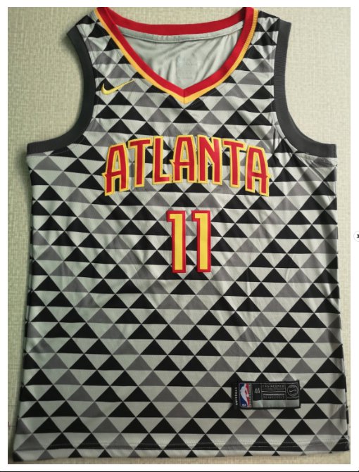 Men's Atlanta Hawks #11 Trae Young Jersey Throwback New-FREE SHIPPING