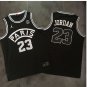 Men's Paris #23 Jordan Third 18 Noir Basketball Jersey Black Fine Embroidery
