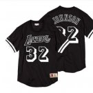 Men's Lakers 32# Magic Johnson Jersey T-Shirt - Black