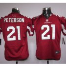 Youth Cardinals #21 Patrick Peterson Football jersey kids red