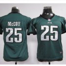 Youth Eagles #25 Lesean Mccoy Stitched Football jersey green