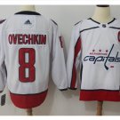 Men's Washiontal Capitals 8 Alex Ovechkin Hockey Jersey white