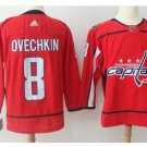 Men's Washiontal Capitals 8 Alex Ovechkin Hockey Jersey red