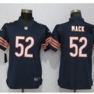 Women's Khalil Mack chicago bears jersey navy blue