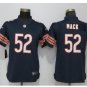 Women's Khalil Mack chicago bears jersey navy blue